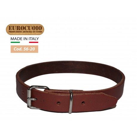 NATURAL BLACK BROWN LEATHER COLLAR FOR SHEEP