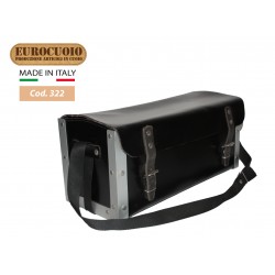 LEATHER BAG FOR ELECTRICIAN WITH SHOCK ABSORBENT LATERAL